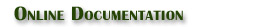 Onine Documentation